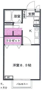 アルスノーヴァ【2階】の間取り
