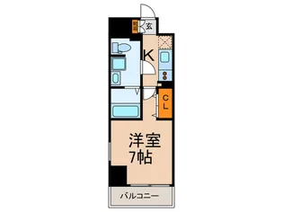 エクアス錦糸町【2階】の間取り
