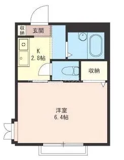 シャーメゾンROSE【1階】の間取り