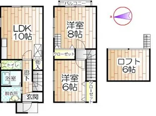 トゥジュールヴェールの間取り