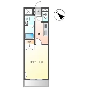 ラプリマヴェーラ【1階】の間取り