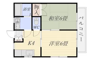 メゾンCORO【2階】の間取り