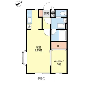 ウィンベル【1階】の間取り
