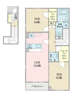 アリビオの間取り