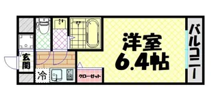 レジュールアッシュ難波MINAMI【7階】の間取り