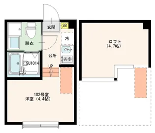 (仮称)北小岩六丁目8 Designer Apartment【1階】の間取り