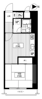 東京都文京区本郷5【マンション】の間取り