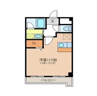 ファイブシティ【2階】の間取り