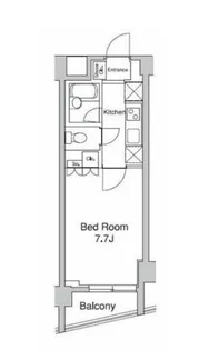 プラウドフラット代々木上原【5階】の間取り