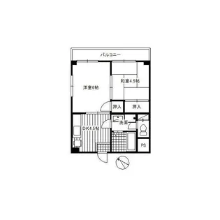 東山コーポ【2階】の間取り