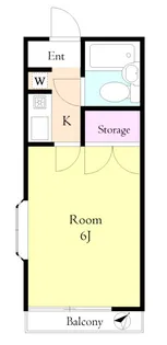 サンフラワー【2階】の間取り