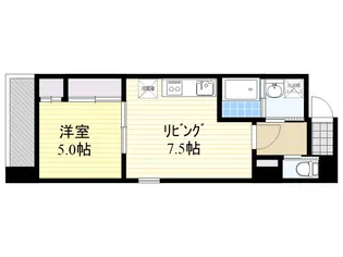 アーバン駅前【5階】の間取り