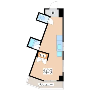 第1山元孝二ビル【3階】の間取り