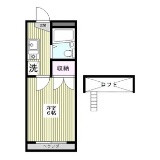 アーバン高島平B棟【1階】の間取り