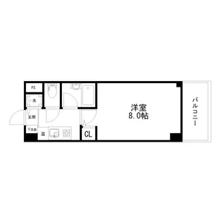 湖山ヒルズ【5階】の間取り