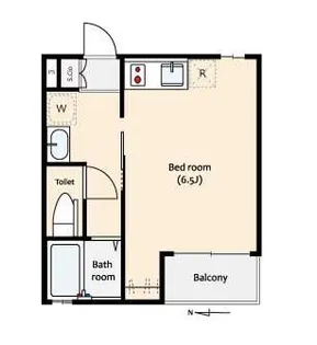 Grande北綾瀬West【3階】の間取り