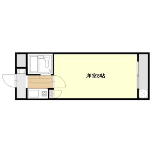 スタジオLH【2階】の間取り