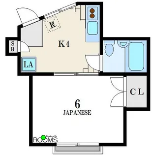 ハウス中村【2階】の間取り