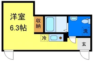 新小岩一丁目マンション【1階】の間取り
