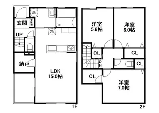 Lino住吉【1階】の間取り