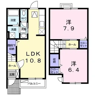 ポラリス【1階】の間取り