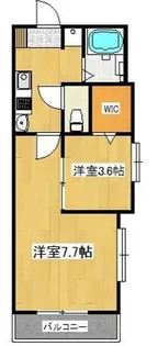 プレリュード三郷【1階】の間取り