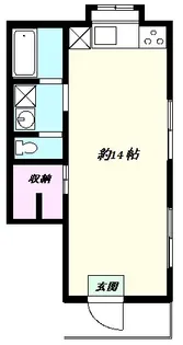 ベルハイム【1階】の間取り