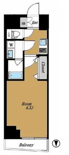 LUMEED中野坂上【12階】の間取り