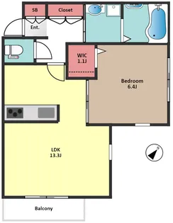 須藤ハイツ【2階】の間取り