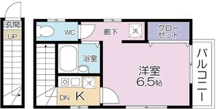 エルアルボリート【2階】の間取り