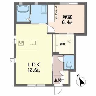 エミネンスコート【1階】の間取り