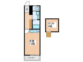エルハイツ【2階】の間取り