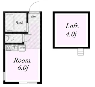 ユナイトルミエール妙蓮寺【1階】の間取り