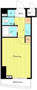 ルーブル下北沢【3階】の間取り