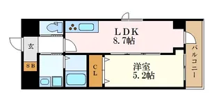 Casa Lucia(カーサルチア)【7階】の間取り