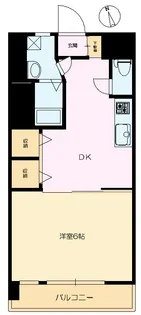 明穂和泉マンション【1階】の間取り