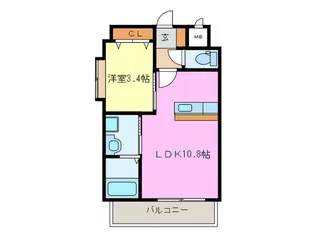 アルゴヴィラージュ千防【7階】の間取り