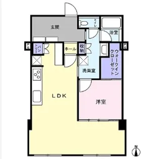 代々木グランドコーポラス【5階】の間取り