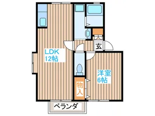 夢参番館【2階】の間取り