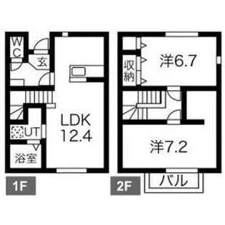 ファミール横川の間取り