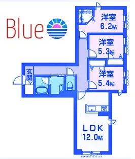 Maison de Lueur【2階】の間取り