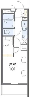 レオパレスエスポ牛川通III【2階】の間取り
