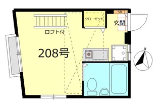 パインヒル小岩【2階】の間取り