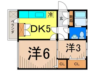 上大崎ホ-ムズ【2階】の間取り