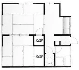 アテイ雑司が谷【1階】の間取り