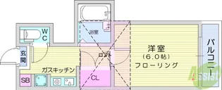 メゾン青山【2階】の間取り