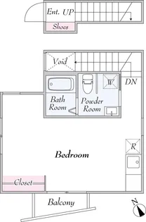 TMハウス【2階】の間取り