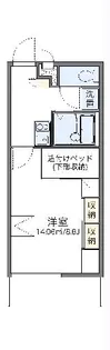 レオパレス神山【1階】の間取り