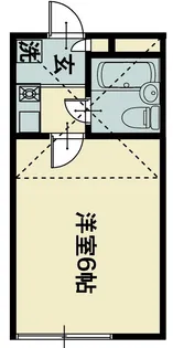 ジュネスコート【2階】の間取り