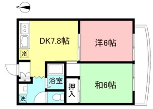 アメニティ松原【2階】の間取り